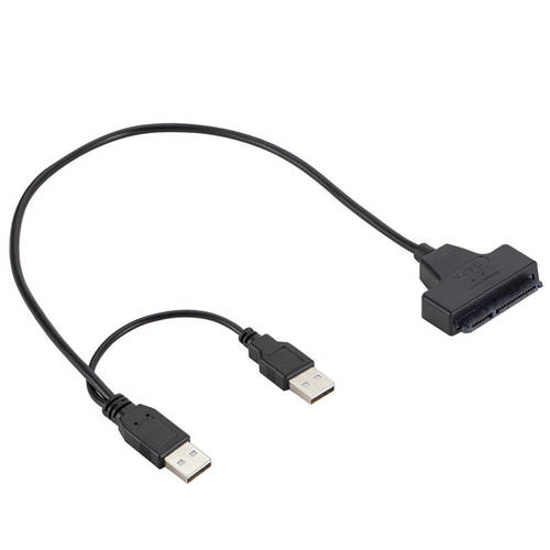공장직판 USB2.0 TO SATA 이중선 usb2.0 TO SATA7+15pin 하드디스크 EASYDRIVELINE