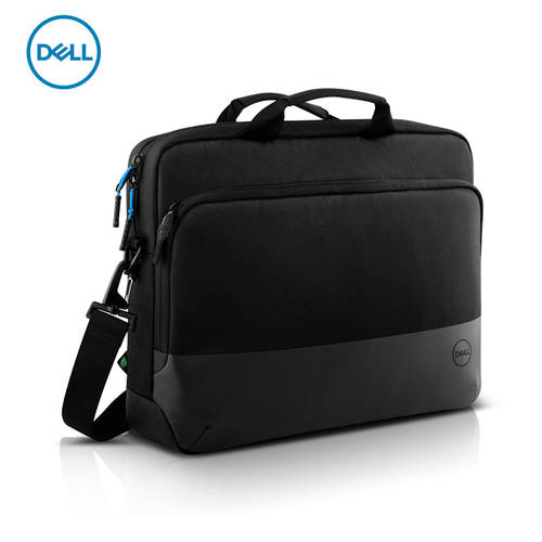 정품 DELL 델DELL Pro 슬림 숄더백 가방 14 인치 15.6 인치 노트북가방 비즈니스 노트북 가방 Dell 휴대용 휴대용 서류 가방 방수 통풍 휴대용 내구성 남성가방
