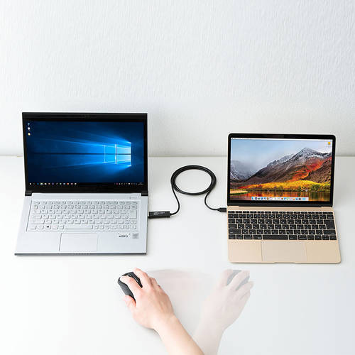 SANWA 사과 PC PC 데이터전송라인 typec 연결케이블 USB3.0 PC 태블릿 부 데이터케이블