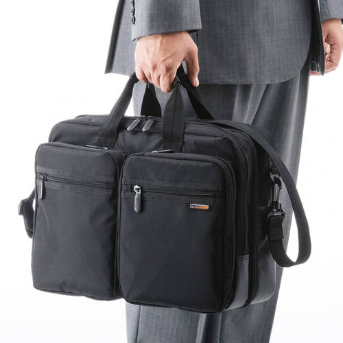 sanwa 비즈니스 여행 대용량 노트북 PC 가방 숄더백 휴대용 노트북가방 15.6 인치 남성 SHI 백팩 비즈니스