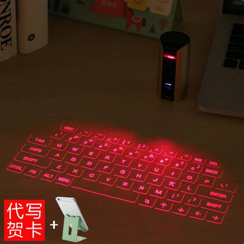 레이저 투사 가상 레이저 키보드 적외선 터치 터치 무선 과학기술 노트북 광센서 독창적인 아이디어 상품