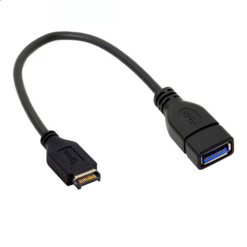 데스크탑 메인보드 케이블 USB 3.1 USB-A Type-A 여성 차례 메인보드 3.1 연장케이블
