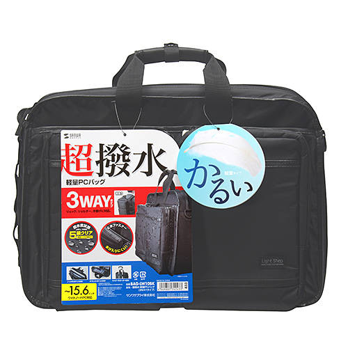 일본 SANWA 노트북 PC 가방 방수 노트북 숄더백 대용량 경량화 비즈니스 휴대용 서류 가방
