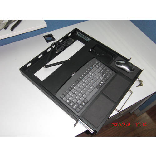 1u 출시 스타일 작업자 산업 키보드 LKB90 （ 블랙 ) 산업용 키보드 서랍 산업제어 시스템 키보드 USB 포트