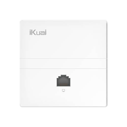 IKUAI (ikuai)N6 기가비트 PoE 전원공급 듀얼밴드 5g 무선 86 타입 패널 유형 AP 호텔용 빌라 펜션 wifi 접속