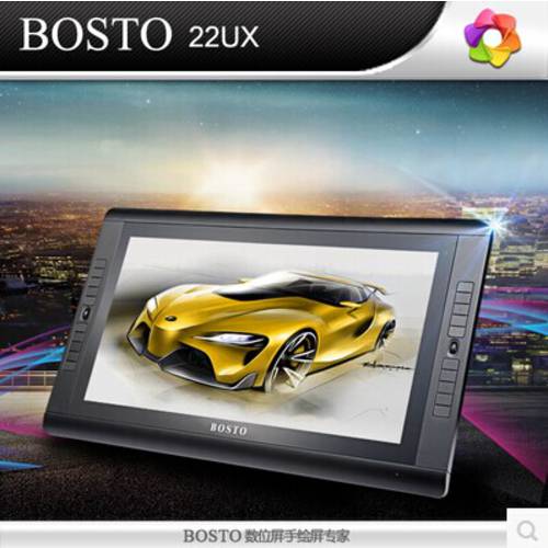 스토어 Bosto 22UX 지식이 풍부한 태블릿모니터 22 인치 IPS 핸드페인팅 HD 고선명 스크린 바로 가기 키