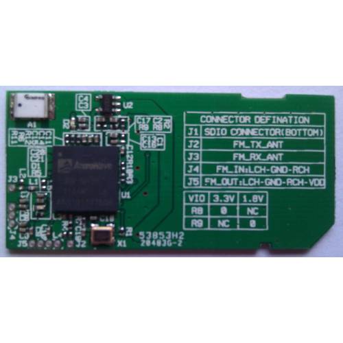 범용 SDIO WIFI 블루투스 FM 3IN1 무선 모듈 개발보드 EVB 88W8787 칩 지원 AP