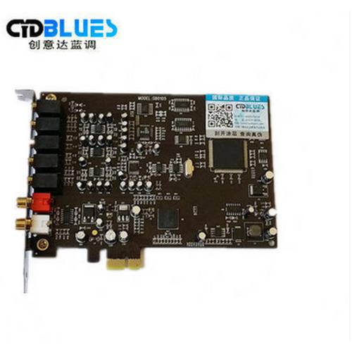 CYDBLUES/ CYDBLUES PCI-E 0105 5.1 소형 슬롯 내장형 사운드카드 내장형 PCIE