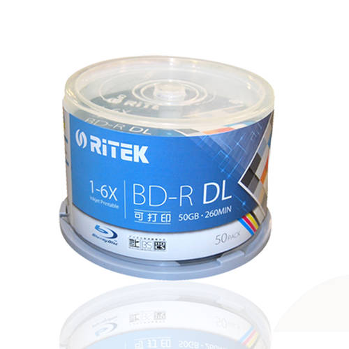 RITEK RITEK 대만산 블루레이 CD굽기 BD50G 인쇄 가능 공시디 정품 특가