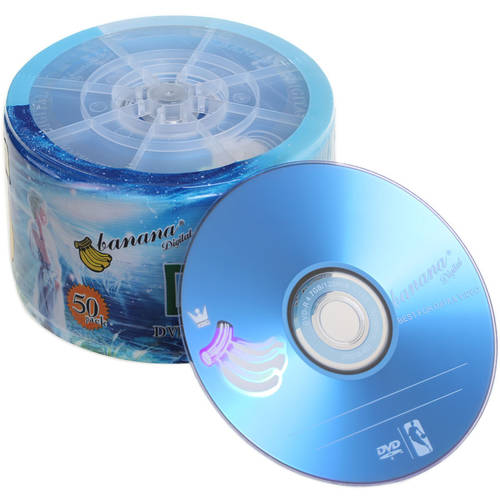 정품  바나나 DVD-R CD굽기 50 장 / CD굽기 16X 공시디 CD굽기