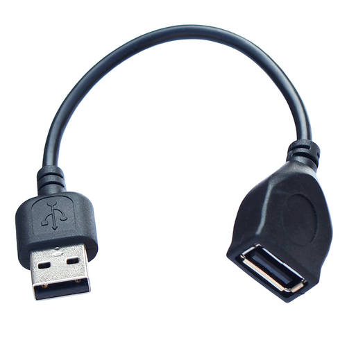 USB 인터페이스 보호 케이블 USB2.0 수-암 짧은 연장케이블 TV usb 인터페이스 확장 길이 케이블