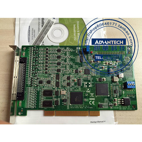 어드밴텍 PCI-1706U 16 비트 동기식 8 채널 견본 추출 범용 PCI 다기능 카드 PCI-1706U-AE