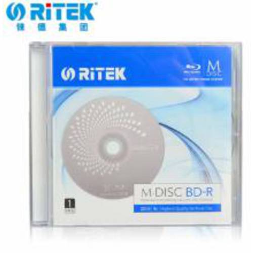 RITEK 밀레니엄 CD BD-R 25G 4X 모놀로식 박스 포장