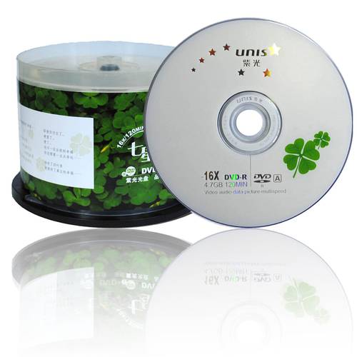 UNIS 레코딩 공시디 네잎 클로버 K-TOUCH DVD-RDVD R 공백 CD굽기 특별한 주문제작 CD 음반 레코드