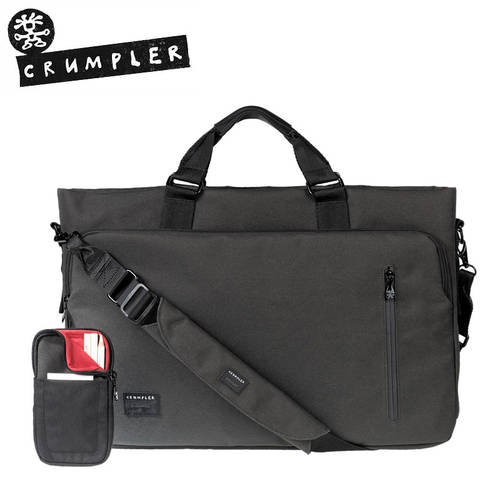 crumpler 호주 XIAOYEREN 15 인치 휴대용 노트북가방 13 인치 숄더백 비즈니스 백