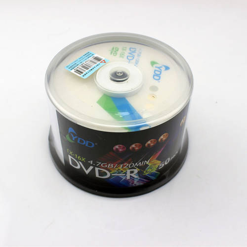 YDD DVD-R 16X 4.7G 50 개 배럴 CD굽기 공시디 공CD A+ 클래스 CD