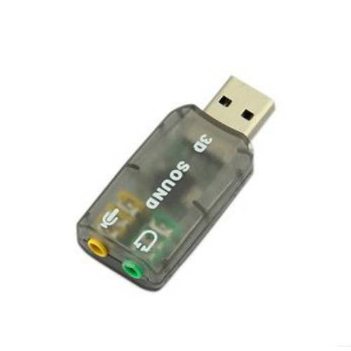 USB 5.1 사운드카드 외장형 사운드카드 데스크탑 노트북 플러그앤플레이 5.1 채널 드라이버 설치 필요없는
