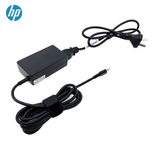 HP/ HP 정품 65W Type-c 전원어댑터 휴대용 노트북 충전기 USB-C 어댑터