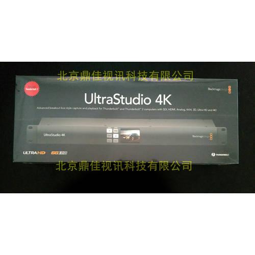 BMD UltraStudio 4K 외장형 썬더볼트 캡처박스 영상 캡처카드 정품