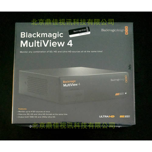 BMD Blackmagic MultiView 4 4 그림 디스펜서 멀티 그림 디스펜서
