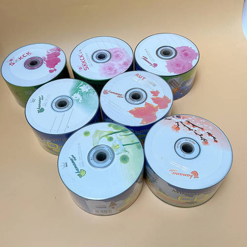 YIHUI 바나나 공CD 굽기 단면 비닐 자동차 뮤직 cd dvd 자동차 전용 CD굽기
