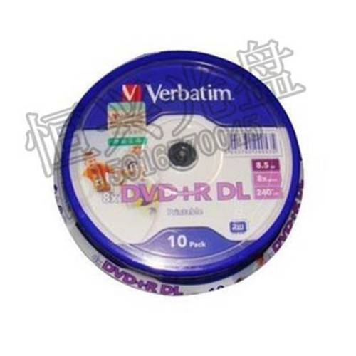특가  정품 버바팀 Verbatim 인쇄 가능 DVD-R CD-R DVD+R DL 8.5G