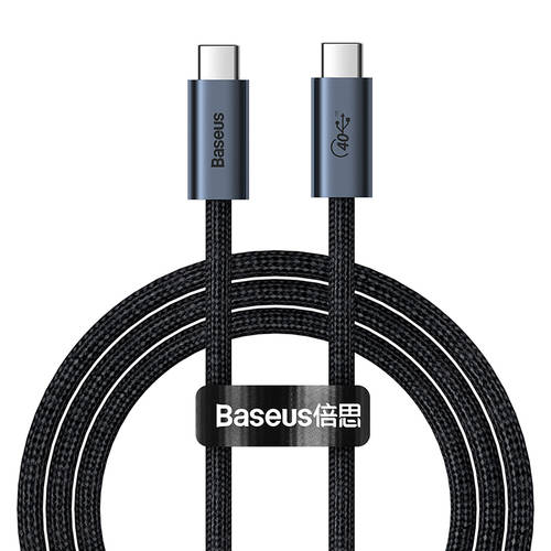 BASEUS USB4 풀기능 데이터케이블 Type-C 스크린 연결케이블 사용가능 Macbook 데이터케이블 XPS