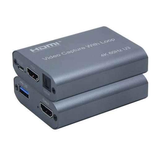 USB3.0 영상 캡처카드 HDMI 캡처카드 휴대폰 컴퓨터 PC 게이밍 라이브방송 레코딩 HDMI 고선명 HD 캡처카드
