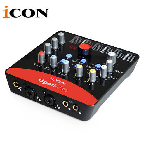아이콘ICON ICON upod nano proUSB 독립형 악기 녹음 USB 휴대폰 라이브 생방송 외장형 독립형 사운드카드