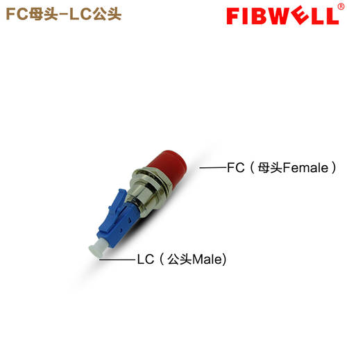 LC (수) -FC (암) 광섬유 어댑터 LC-FC 플랜지 연결기 어댑터