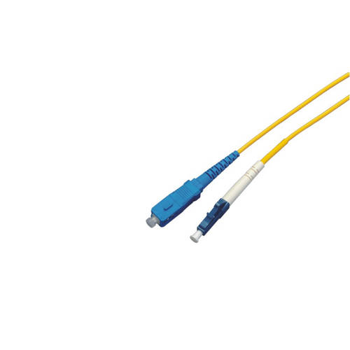 SC-LC 광섬유 점퍼 단일 모드 단일 섬유 길이 3/5 미터 광섬유 연결케이블 / 장치
