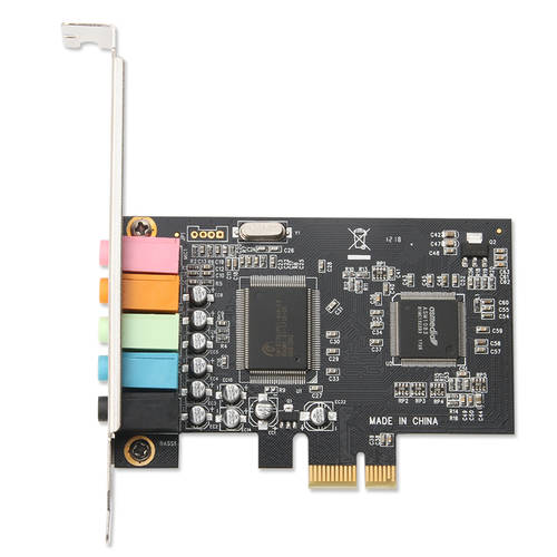 데스크탑 PCIE 독립형 사운드카드 5.1 채널 PC 내장형 게이밍 사운드카드 PCI-E 슬롯