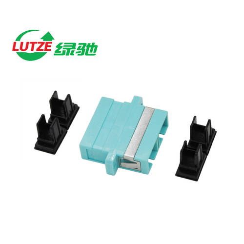 LUTZEl LUTZE SC 기가비트 멀티모드 광섬유 플랜지 사용가능 결합 커넥터 캐리어 이더넷