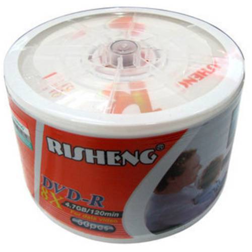 리성 /RISHENG 8X DVD-R 50 개 문고판 CD굽기 공백 DVD CD 레코딩 CD