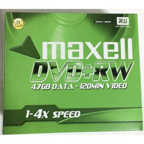 맥셀 MAXELL 멕셀 DVD+RW 4X 싱글 재기록 가능 CD DVD+RW CD굽기