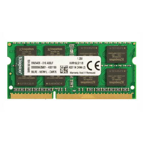 Kingston 킹스톤 DDR3L 8G 1600 저전력 압력 노트북 메모리 램 오리지널 정품 1.35V