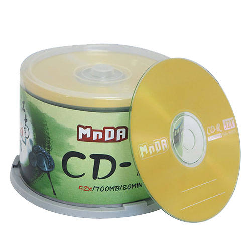 Mingda 골든 디스크 MnDA 정품 CD-R 52X 4.7G 공시디 공CD cd CD굽기 cd 50 피스 cd CD 차량용 디스크 공백 무손실 뮤직 CD굽기
