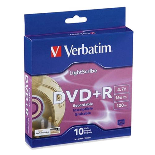 Verbatim/ 버바팀 Verbatim 가벼운 조각 DVD+R CD 가벼운 조각 공백 라이트 CD굽기 CD 10 필름 버킷 설치 디스크
