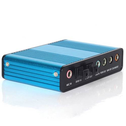 노트북 데스크탑 독립형 USB 외장형 광섬유 사운드카드 인터넷 노래방 어플 기능 혼성 에코 하드웨어 5.1 채널