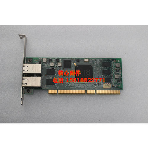 정품 QLogic iSCSI 듀얼포트 PCI-X HBA 카드 QLA4052C 포함 TOE 기능