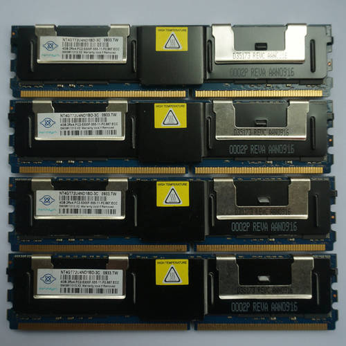 오리지널 분해 4G FBD DDR2 ECC 서버 램 4GB 667 pc2-5300F FB-DIMM