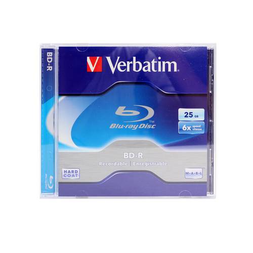Verbatim 버바팀 Verbatim 블루웨일 대왕고래 BD-R 25g 블루레이 DVD CD굽기 6X 배속 5 개 독립형 박스 포장 4371