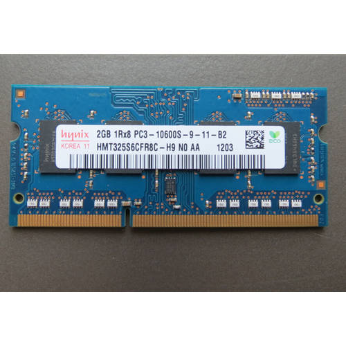 HY 선물 원본 대신 2G DDR3 1333 PC3-10600 하이닉스 노트북 메모리 램 2GB