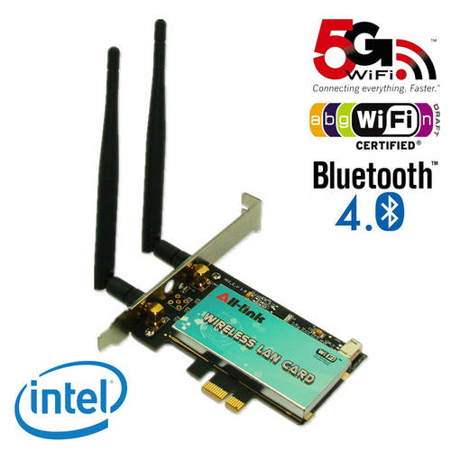 Intel 인텔 N6230 6235 300M 2.4G/5G 듀얼밴드 무선 랜카드 4.0 블루투스 2IN1