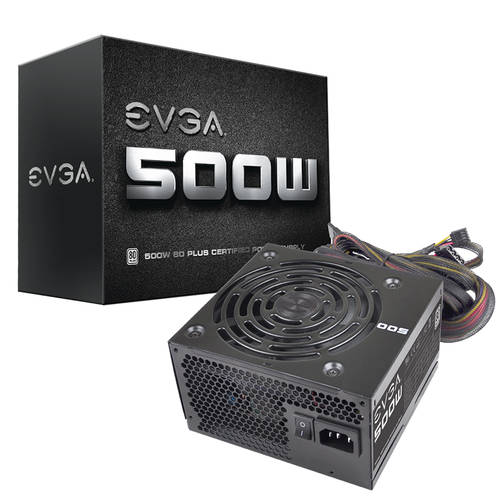 EVGA 규정 500W 배터리 데스크탑 배터리 호스트 무소음 E-스포츠 배터리 화이트 카드 PC 배터리