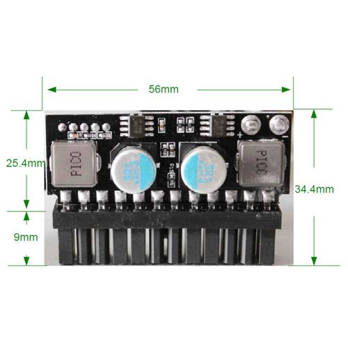 도매 PICO-BOX Z1-ATX-160W 직렬포트 배터리 연구 확장 무소음 ITX-DC 배터리 모듈 160W