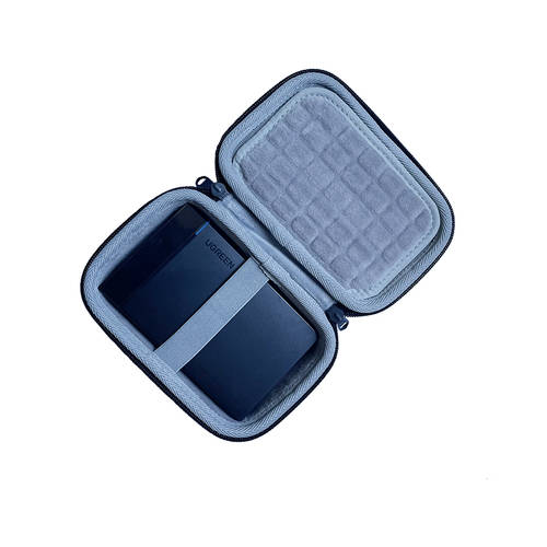 호환 UGREEN 2.5 인치 이동식 외장하드 디스크 하드디스크 보관 보호 케이스 휴대용가방 파우치 상자 - 충격방지 충격방지