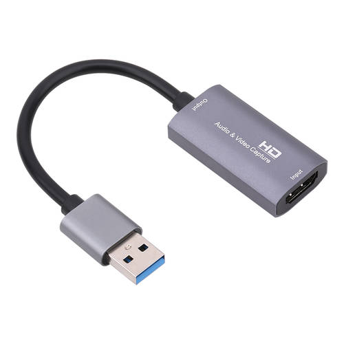 HDMI 고선명 HD 캡처카드 휴대폰 컴퓨터 PC 단계 기계 게임 라이브방송 레코딩 USB 케이블 영상 캡처카드 1080P