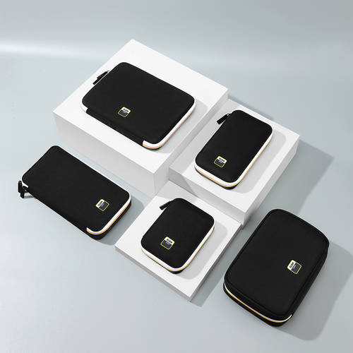 파비아 시리즈 디지털스토리지 데이터케이블 이어폰 USB 대용량 핸드백 휴대폰 보조배터리 메모리카드 휴대용 보관 파우치 이동식 하드 디스크 휴대용 보호케이스