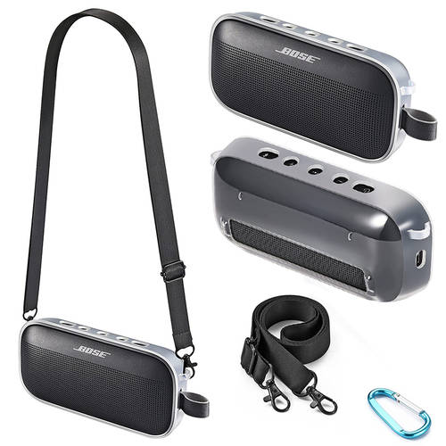 사용가능 Bose SoundLink Flex 블루투스 스피커 보호케이스 TPU 스피커 실리콘 케이스 휴대용가방 상자